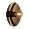 Bronze Zénith Wandlampe von Radar 1