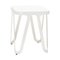 Tabouret Loop Blanc par Sebastian Scherer 1