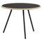 Black Fenix Laminate Soround Coffee Table 60 by Nur Design 1