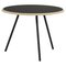 Black Fenix Laminate Soround Coffee Table 60 by Nur Design, Image 1