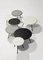 Black Fenix Laminate Soround Coffee Table 60 by Nur Design 8