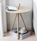 White Oak Come Here Side Table by Steffen Juul 5