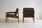 Teak Armchairs by Arne Vodder for Glostrup, 1960s, Set of 2, Image 2