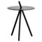 Black Oak Come Here Side Table by Steffen Juul 1