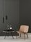 Mesa de centro Soround 75 de fresno en negro de Nur Design, Imagen 7