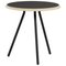 Table d'Appoint Soround en Stratifié Noir par Nur Design 1