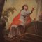 Artiste Italien, Le Christ et la Samaritaine au Puits, 1830, Huile sur Toile, Encadrée 8