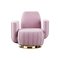 Ajui II Armchair in Pink by HOMMÉS Studio, Image 1