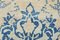 Tappeto blu beige, Medio Oriente, anni '60, Immagine 11