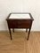 Antique Side Table with Marble Top, Image 1