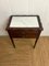 Antique Side Table with Marble Top, Image 3