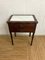 Antique Side Table with Marble Top, Image 5