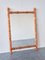 Large Swedish Modern Mirror in Pine from Markaryd, Sweden, 1960s, Image 1