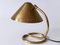 Mid-Century Modern Brass Wall Light, Sweden, 1950s 10