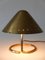 Moderne Mid-Century Wandlampe aus Messing, Schweden, 1950er 8