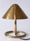 Moderne Mid-Century Wandlampe aus Messing, Schweden, 1950er 16