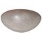 Italian Dome Ceiling Light in Frosted Murano Glass from Mazzega, 1960s, Image 1