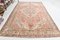 Middle Eastern Peach Red Tabriz Rug, 1960s, Image 3