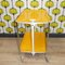 Mesa con carrito de bar en amarillo, 1960, Imagen 9