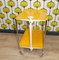Bar Cart Table in Yellow, 1960 4