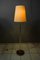 Lámpara de pie con pantalla de tela de Rupert Nikoll, Viena, años 60, Imagen 4
