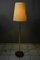 Lámpara de pie con pantalla de tela de Rupert Nikoll, Viena, años 60, Imagen 3