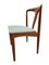 Modern Teak Juliane Dining Chairs attributed to J. Andersen, Set of 2 4