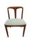 Modern Teak Juliane Dining Chairs attributed to J. Andersen, Set of 2 3