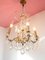 Antique French Chandelier in Bronze, 1890s 12