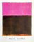 Mark Rothko, Pink, Black, Orange Poster, 1953, Lithograph 1