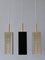 Lámparas colgantes Mid-Century modernas de Staff Leuchten, Alemania, años 60. Juego de 3, Imagen 15