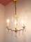 Lámpara de araña francesa antigua, años 40, Imagen 3