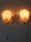 Mid-Century Modern Wall Lamps, Germany, 1950s, Set of 2, Image 3