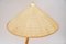Lámpara de mesa de bambú de Rupert Nikoll, Vienna, años 50, Imagen 18