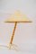 Lampada da tavolo in bambù di Rupert Nikoll, Vienna, anni '50, Immagine 4