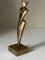 Mujer modernista desnuda de bronce, años 70, Imagen 5