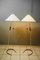 Lampade da terra con manico in legno di Rupert Nikoll, anni '50, set di 2, Immagine 3