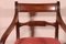 18th Century Chairs and Armchairs in Mahogany, Set of 6 9