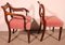 18. Jh. Stühle und Armlehnstühle aus Mahagoni, 6 . Set 8