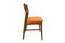 Chaises Scandinaves en Teck, 1960, Set de 4 4