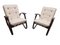 Art Deco Lounge Chairs attributed to Jan Vanek, Former Czechoslovakia, 1920s, Set of 2 1