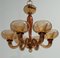 Chandelier attributed to Archimede Seguso, 1980s 3