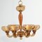 Chandelier attributed to Archimede Seguso, 1980s 1