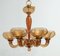 Chandelier attributed to Archimede Seguso, 1980s 2