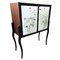 Mid-Century French Cocktail Cabinet with Glass Interior, 1950s, Image 5