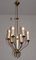 Chandelier 6 Lights, Italy, 1950s, Image 3