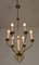 Chandelier 6 Lights, Italy, 1950s, Image 4
