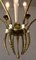 Chandelier 6 Lights, Italy, 1950s, Image 13