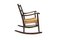 Vintage Rocking Chair in Beech, 1960, Image 3