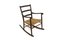 Vintage Rocking Chair in Beech, 1960 1